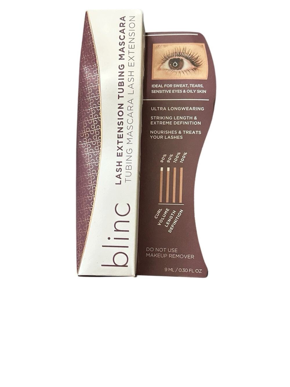 Blinc Cosmetics Lash Extension Tubing Mascara - 0.3 fl oz- Black/Noir - New!